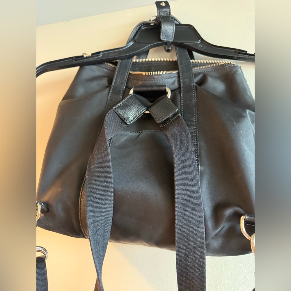 Henri Bendel Black Jetsetter Convertible Backpack - Picture 7 of 16